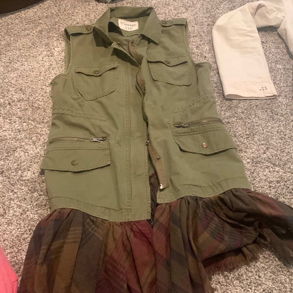 Vintage 316 women’s army vest